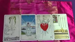 Swords Tarot Card Meaning Minor Arcana Suit Swords Pt 2 - Ace, Two, Three & Four of Swords Explored