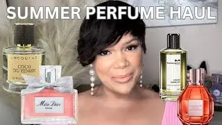 SUMMER PERFUME HAUL | 10 New Fragrances in My Collection! (2024) #perfumehaul #newperfume #summer