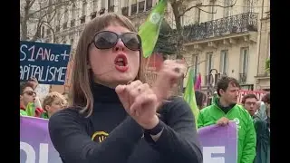 Réforme des retraites rencontre avec Mathilde Caillard la  techno-gréviste qui danse pour manifester