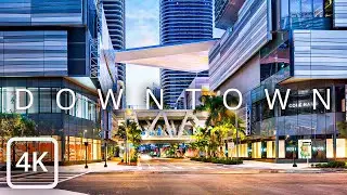 【4K】Downtown Miami | USA 🇺🇸 Florida, Walking in Brickell City Centre in 4K