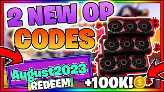 *AUGUST 2023* 2 NEW BITCOIN MINER CODES *UPDATE* ALL NEW OP SECRET BITCOIN MINER ROBLOX CODES!