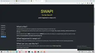 Как работать с Postman, API. Реальный пример на swapi