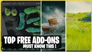 TOP 8 FREE Add-Ons for Blender!