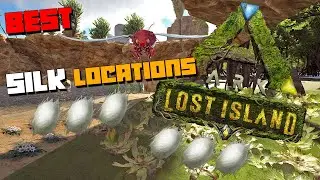 ARK: Lost Island | 2 Silk Locations On The Map & BEST Ways To Farm!