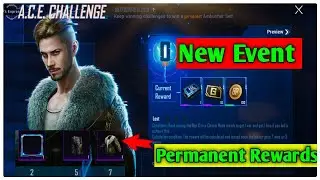 Ace challange New Event pubgmobile|| New Ace challange to get rewards