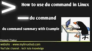 How to use du command in Linux | du command summary with examples