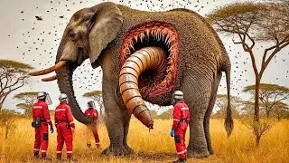 Rescue Story: Elephant Rescued From Beehive By Rescue Team