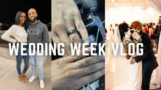 Wedding Series: Wedding week vlog // final details and last minute planning