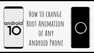 How to install custom boot animation android | Install boot animation twrp