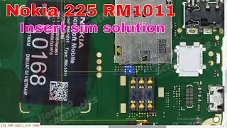 Nokia rm 1011 insert sim solution / nokia 225 rm1011 sim jumper