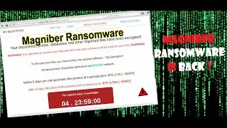⚠ Magniber Ransomware is back in 2022 !! BE ALERT !! ⚠