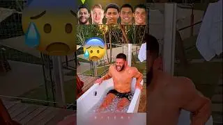 Hulk vs Ronaldo vs Bellingham vs De-Bruyne vs Cristiano - Ice Bath Challenge