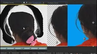 #Ae-75 Refine Edge Tool in adobe After Effects Tutorial For Beginners HINDI