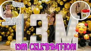 13M CELEBRATION! | ZEINAB HARAKE