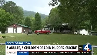 3 adults, 3 children dead in murder-suicide