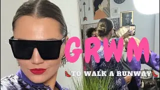 Walking my first runway as a signed model (in over a year)