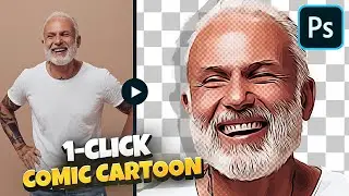 How to Turn Photo to Cartoon Effect (Cartoonize Yourself) - Photoshop Tutorial