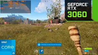 RUST : RTX 3060 12GB + i5-12400F : Ultra, Low Settings, DLSS ON/OFF