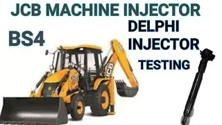 DELPHI INJECTOR TESTING EPS 205 ! JCB MACHINE INJECTOR TESTING ! DELPHI INJECTOR TESTING ! DELPHI