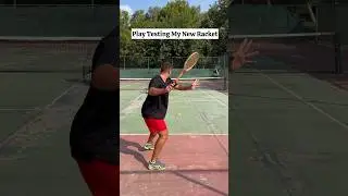 Modern Forehand with a Wooden Racket 🚀 #shorts