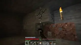 Minecraft Hardcore Survival World - Clearing out the pit - Episode 9