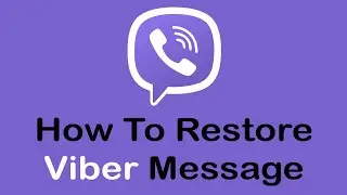 How To Restore Viber Messages On iPhone 2022 | Viber Account Chat History Backup