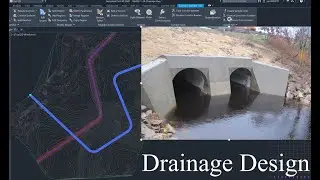 Drainage Layout in Civil 3D