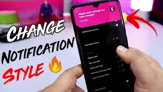 Change Notification Style Like iOS or SAMSUNG in Any Android Without Root | iOS Notification Style