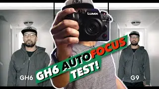 GH6 AUTOFOCUS IND👀R TEST! | Autofocus Comparison Between The LUMIX GH6, GH5 And G9!