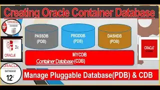 Creating Oracle Container Database(CDB) and Pluggable(PDB) |Container Database Migration #dbupgrade