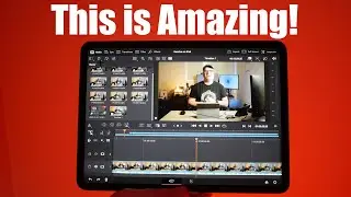 Davinci Resolve on iPad is Amazing
