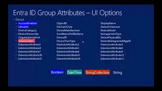 Intune   Groups   Part II   Group attributes