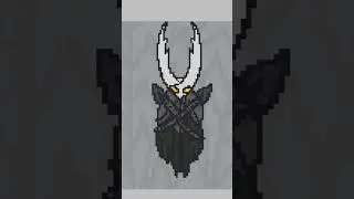 The Hollow knight pixel art 