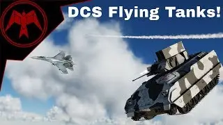 DCS: Air to Air Kill in a Tank!