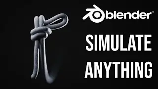 Tutorial: Creating Rope Simulations in Blender | Simulate anything Part 1