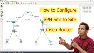 How to configure VPN site to site on Cisco Router