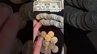 FREE Silver Half Dollars Tonight Only! First 35 Folks! 