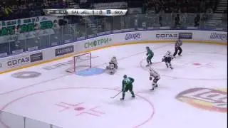 SKA @ Salavat Yulaev 01/26/2015 Highlights / Салават Юлаев -  СКА 3:1