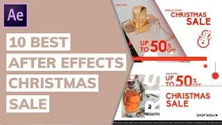 10 Best After Effects Christmas Sale Templates 2022