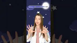 The most famous nursery rhyme for children - Twinkle Twinkle Little Star ✨