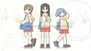 Low Poly Nichijou Trio Models Release Trailer?!?!??