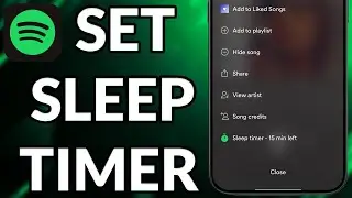 How To Set A Sleep Timer On Spotify