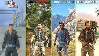 just cause vs just cause 2 vs just cause 3 vs just cause 4 | Comparison