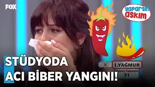 Stüdyoda Acı Biber Yangını | Yaparsın Aşkım