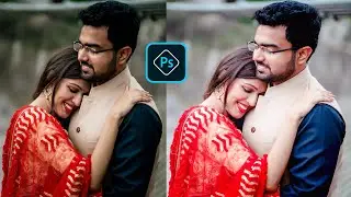 Beautiful Asian _ Pre-Wedding Photo Retouching Tutorial #03 || Photoshop CC || Pixel Drop