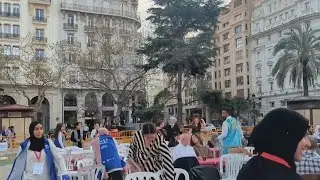 Ramadan iftar in RealMadrid - Spain