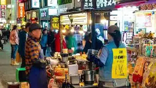 Streets | Roads | Night life | Korea | Free HD Videos - No Copyright footage