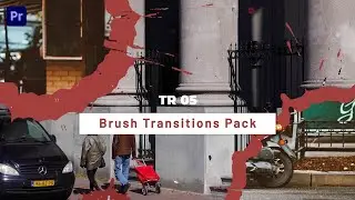 Brush Transitions Pack Premiere Pro Template