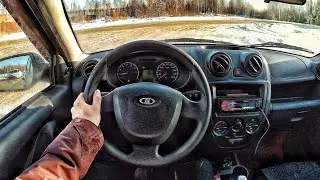 2013 LADA Granta 1.6 MT - POV TEST DRIVE