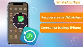 😱WhatsApp Cancellati!!! Recuperare chat di WhatsApp cancellate SENZA Backup iPhone (Foto/Audio/file)
